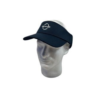 Capamerica barnum Logo Golf/Tennis Visor One Size Navy Adjustable NWT